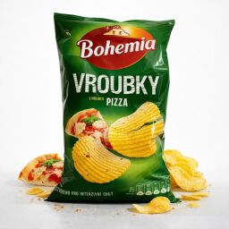 Bohemia Vroubky s příchutí pizza 120g